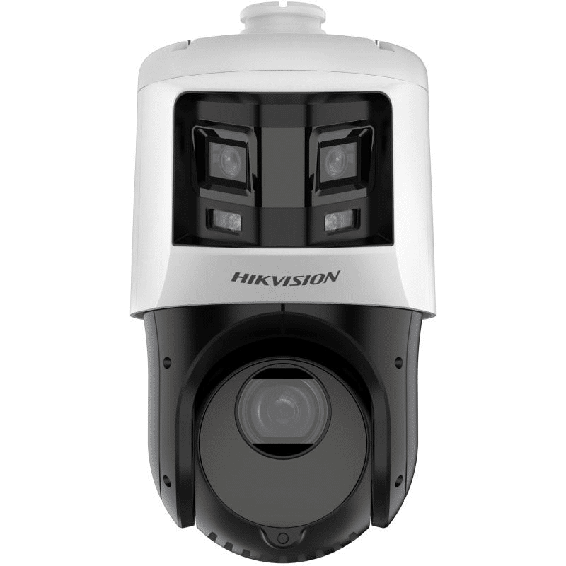 Cámaras de seguridad PTZ IP Hikvision – [TandemVu] Domo PTZ IP 6 Megapixel DS-2SE4C425MWG-E/26 [TandemVu] PTZ IP 4 Megapixel con Cámara Panoramica 6 Megapixel / 25X Zoom / 100 mts IR / IP66